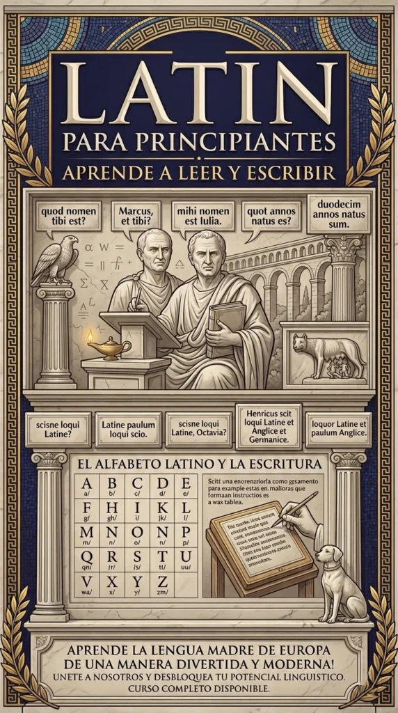Latin para principiantes Aprende a leer y escribir