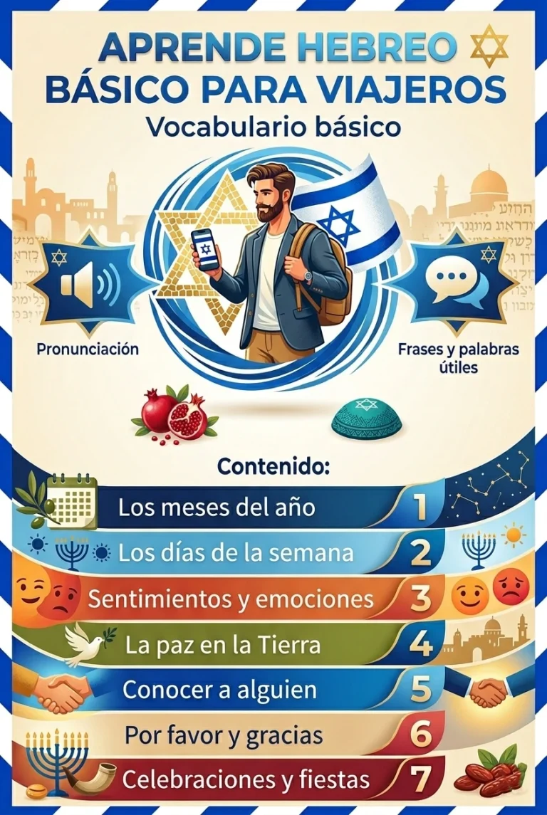 Vocabulario Básico Hebreo