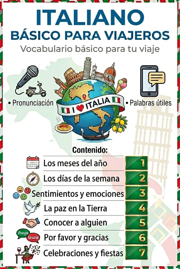 Vocabulario Italiano