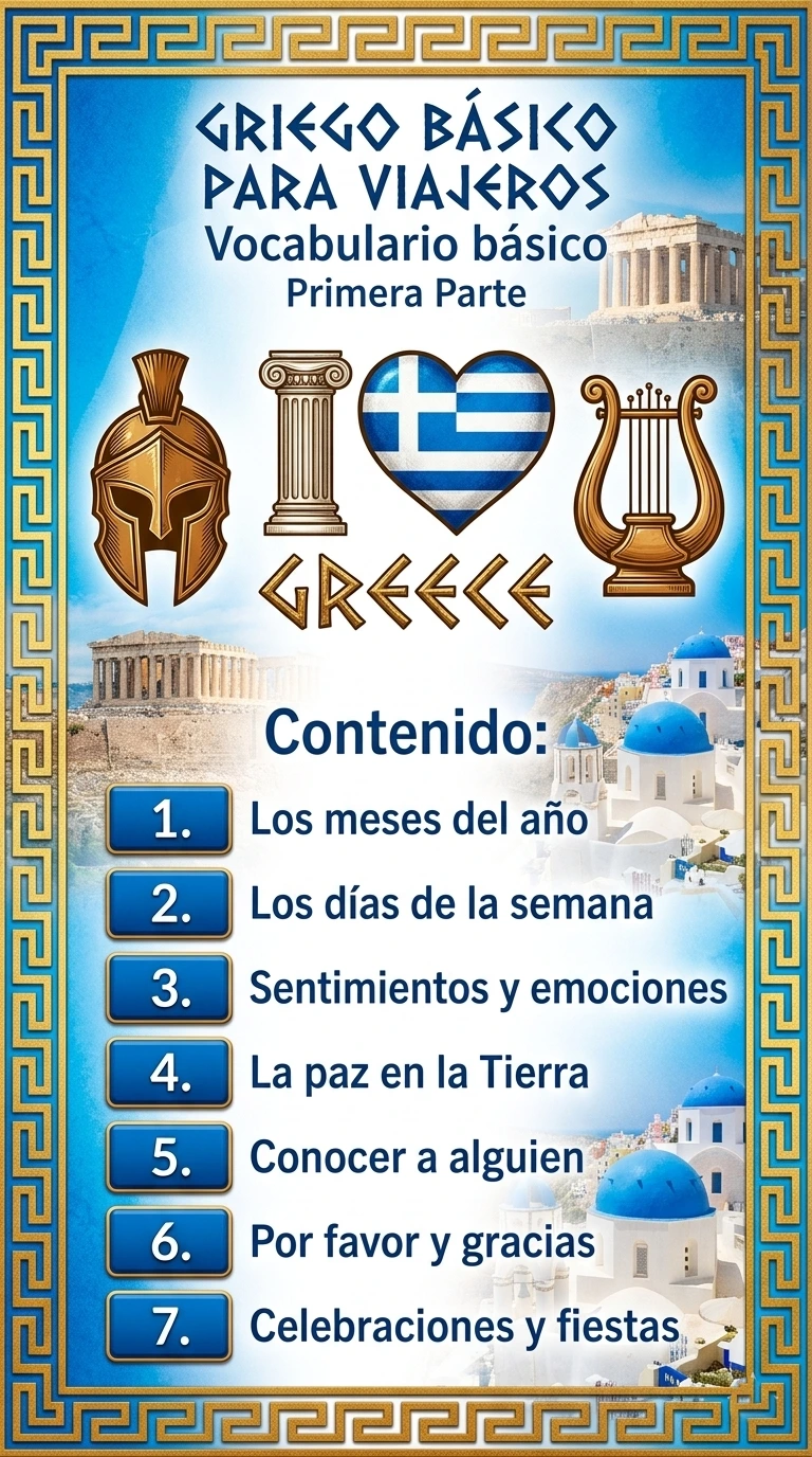 Vocabulario griego para principiantes